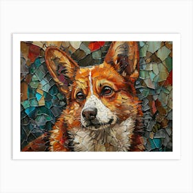 Welsh Corgi Fine Art Portrait 2 Art Print