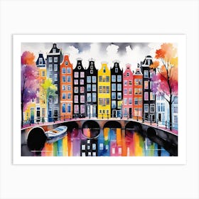 Amsterdam 20 Art Print