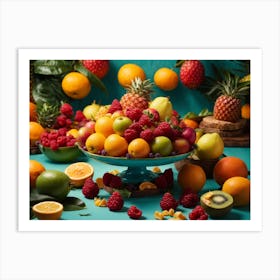 Fruit Arrangement Art Print