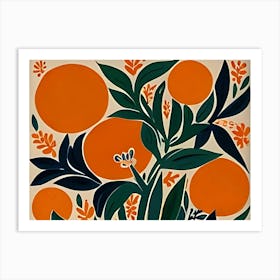 Oranges Art Print