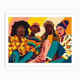 Women Of Color 9 Art Print