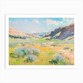 Western Landscapes Wyoming 1 Art Print