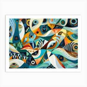 Abstract Painting 981 Art Print