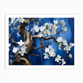 Blossoming Cherry Tree 1 Art Print