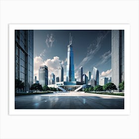 Skyscraper 1 Art Print