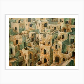 City In The Middle Of Nowhere Art Print