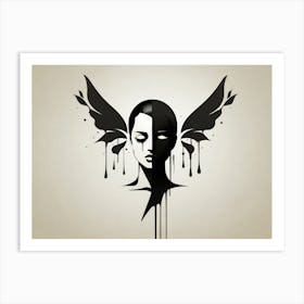 Angel Wings Art Print