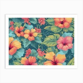 Hibiscus 5 Art Print