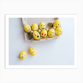 Easter Eggs 63 Art Print