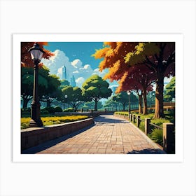 City Park Art Print