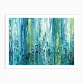 Abstract Painting 1021 Art Print