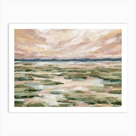 Marsh Tide Art Print