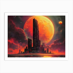Space City 1 Art Print