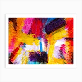 Acrylic Extruded Painting 145 Art Print