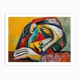 Contemporary Artwork Inspired By Pablo Picasso 3 Art Print