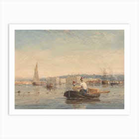 Greenwich, David Cox Art Print