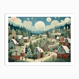 Village 13 Art Print