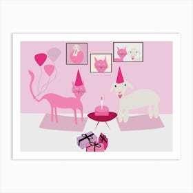 Birthday Party Art Print