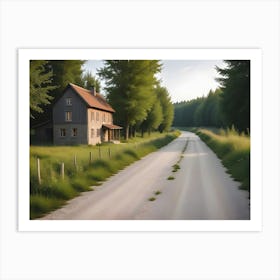 Country Road 1 Art Print