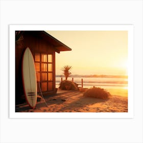 California Dreaming - Pacific Sunset Art Print