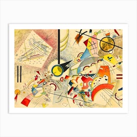 Wassily Kandinsky Abstract By Person 2 Art Print