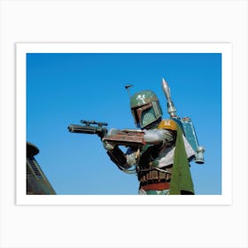 Star Wars Boba Fett 3 Art Print