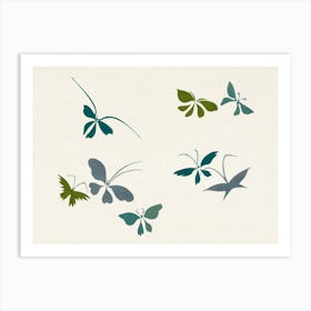 Abstract Butterfly, Kamisaka Sekka (2) Art Print