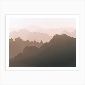 Smoky Mountain Fantasy Art Print