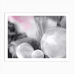 Glass Spheres Art Print