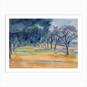 The Allée At Marines, Paul Cézanne Art Print