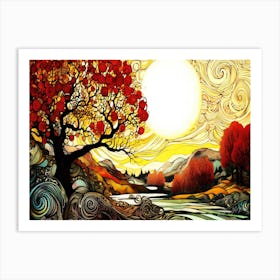 Trees Of Mystery - Deciduous Trees Art Print