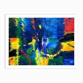 Acrylic Extruded Painting 163 Art Print