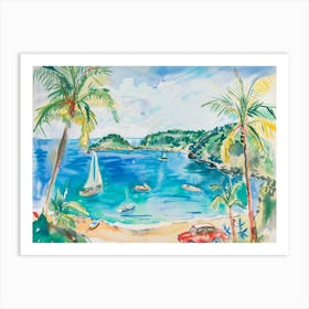 St Lucia 2 Art Print