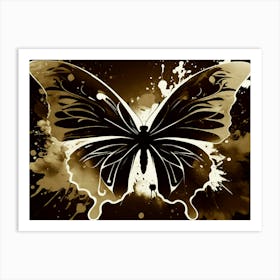 Butterfly Painting 68 Art Print