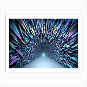 3d Background (99) Art Print