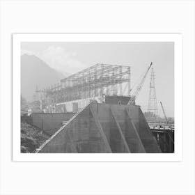 Powerhouse, Bonneville Dam, Oregon By Russell Lee Art Print