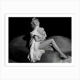 Actress Jayne Mansfield Art Print