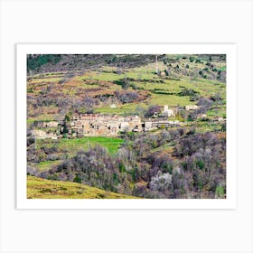 Village In The Mountains 20230416090769pub Art Print