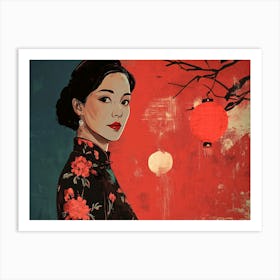 Chinese Woman Art Print