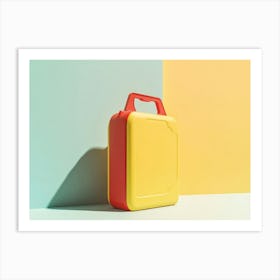 Yellow Lunch Box Art Print