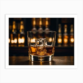 Glass Of Whiskey 1 Art Print