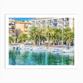 Pollensa Mallorca Marina Art Print