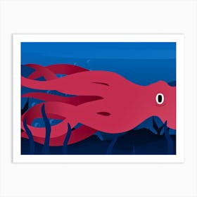 Octopus Art Print