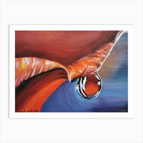 Drop Of Water 1 Art Print