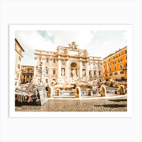 Rome Fountain Art Print