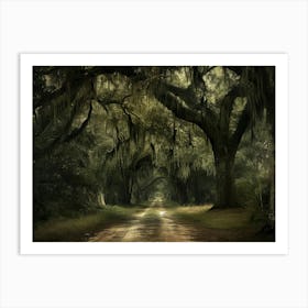 Savannah Road Art Print