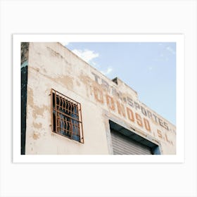 Old transportation building // Valencia, Spain, Travel Photography Art Print