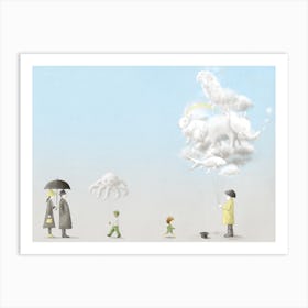 Clouds For Sale Art Print