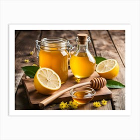 Honey And Lemon 3 Art Print