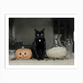 Jack O Lantern 3 Art Print